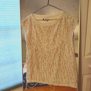 SALE! J LO Sequin Blouse, Small
